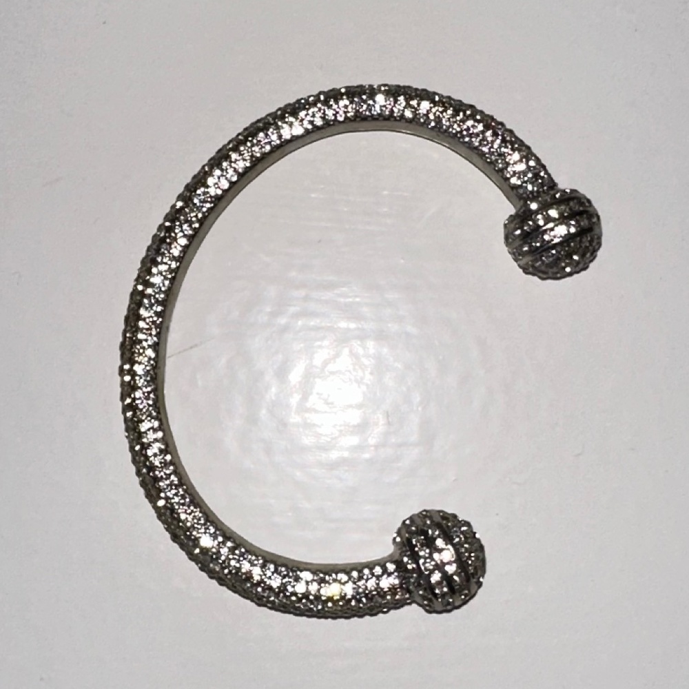 Rhinestone Cuff Bracelet - Picture 1 of 3
